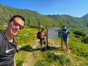 22 Bellissima l'Alta Via Mercatorum  dal Dosso degli Zappelli al Passo di Verrobbio (Sent. 110A) 